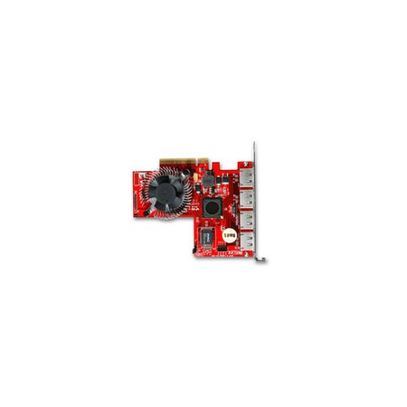 Istarusa 4-Port eSATA w/ Port Multiplier Function RAID Controller RAID-SIL3124-4PM